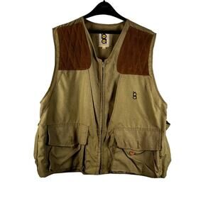 Vintage Bob Allen Duck Canvas Hunting Bird Vest Mens XL Adult‎